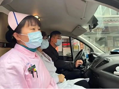 上門接送車服務(wù)！臥龍婦幼不變的承諾